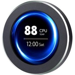 2.8 Inch USB Monitor PC Water Cooler Secundaire Scherm IPS 480x480 Muziek Spectrum Analyse LCD Secundaire Scherm Secundaire Scherm