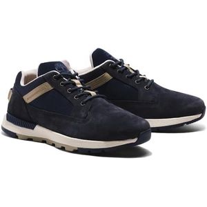 Timberland Killington Trekker Leather & Fabric Low herensneakers, Zwarte Iris