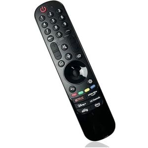 1 st MR23GA AKB76043102 Voice Magic Vervangende Afstandsbediening for 2023 Smart TV's OLED B3 C3 G3 UR8000 Serie met Aanwijzerfunctie