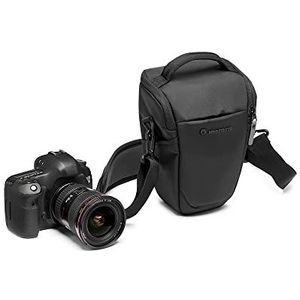 Manfrotto Advanced Holster M III, Draagtas voor Spiegelloze Camera met Lens, Cameratas met Statiefbevestiging en Regenhoes, Fotografie Accessoires