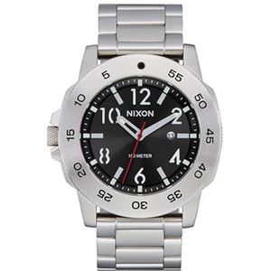 Nixon Analoog herenhorloge met roestvrij stalen armband A1414-625-00, zilver