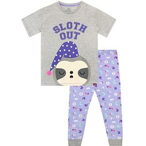 Harry Bear Meisjes Pyjama's Luiaard Veelkleurig 128