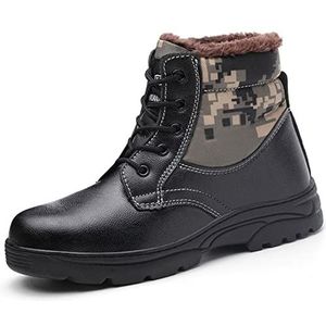 Veiligheidsschoenen Heren Werkschoenen Dames Licht Ademende Stalen Neus Schoenen (Color : Winter, Size : 43 EU)