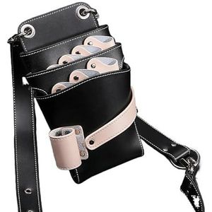 Kapperstas, gereedschapstas, opvouwbare haarschaartas, kamzak, heuptas, schoudertas, buidelhouder, kapsalon, tondeuse etui (A)