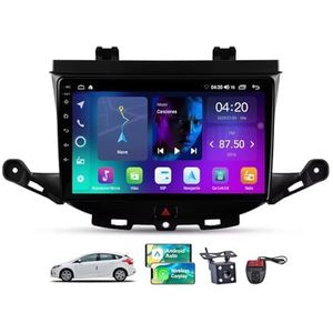 Android 13 GPS-Autoradio voor Opel Astra K 2015-2022 9 inch Touchscreen met Bluetooth 5.0/SWC/FM RDS DAB+ Radio/Carplay Android Auto/DSP Video Stereo Speler + DVR Achtercamera(A,NF-2)