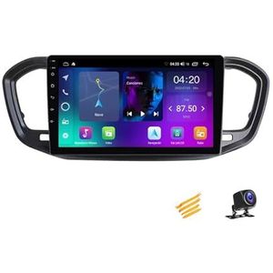ZARAPLUS Android 13 Autoradio MP5-Speler Met Navigatie 9 Inch Touchscreen Autoradio Compatibel Met Lada Vesta 2023, Voor 4G/WIFI/FM/SWC/DSP/Android Auto/Carplay,NF1