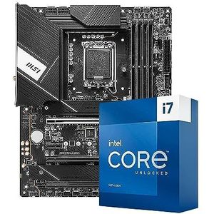 NGTEK Intel® Core i7-13700K Desktop Processor 16 cores Bundel Met MSI PRO Z790-A WIFI Moederbord ATX
