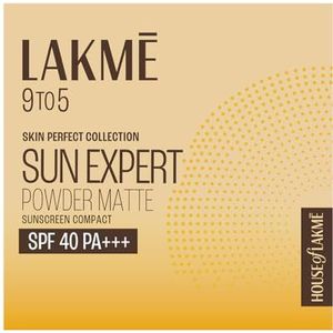 Lakme Sun Expert Ultra Matte SPF 40 PA+++ Compact, 7 g