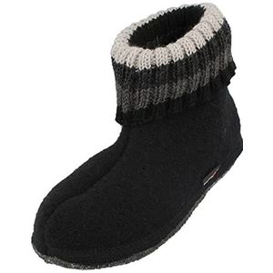 Haflinger Paul Hüttenschuh Unisex, Zwart 203, 40 EU
