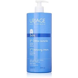 Uriage Schuim- en reinigende zeepvrije crème voor baby's gezicht/lichaam/schaal