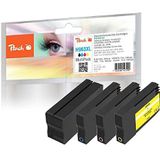 Peach PI300-1005 inktcartridge 4 stuk(s) Compatibel Hoog (XL) rendement Zwart, Cyaan, Magenta, Geel