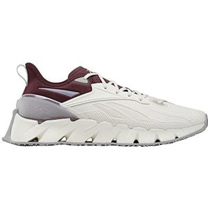 Reebok Unisex-Adult Zig Kinetica 3 Sneaker, Krijt Classic Kastanjebruin Puur Grijs, 9 UK Men/ 7.5 UK Women