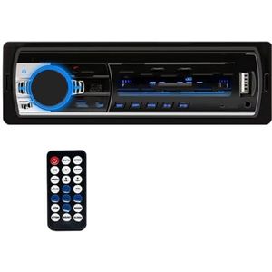 Achtercamera Autoradio 1 Din MP3-speler FM-audiomuziek USB SD Digitaal Bluetooth Met In-dash-slot AUX-ingang(A)