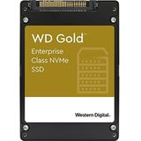 WD Gold NVMe SSD 7.68TB 2.5p U.2 2.5inch Zwart