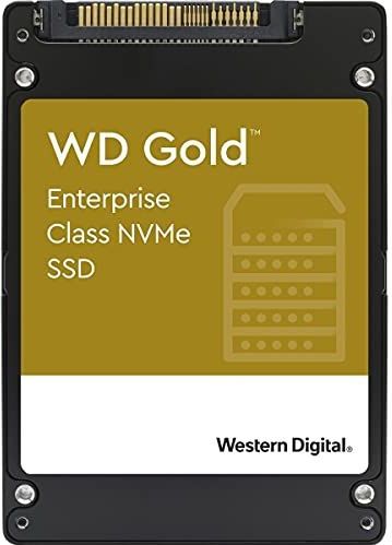 WD Gold NVMe SSD 7.68TB 2.5p U.2 2.5inch Zwart