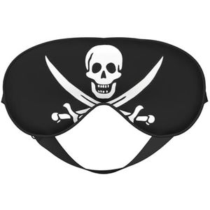 Piraat Vlag Slaap Oog Mas Bijgewerkt Ontwerp Licht Blokkerende Night Eye Blinder Mannen Vrouwen Shift Werk Reizen