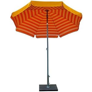 Maffei - Art 181 Venezia - Ronde duplex katoenen parasol - Diameter 200 cm - Gele strepen