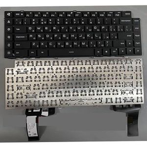 US/RU-toetsenbord voor Xiaomi Mi Gaming voor notebook 15,6"" AETMAU00110 MIM17L9 XMG1902 TM1801 171502/-AB/-AJ/-AA AO AK TM1705 TM1806(RU NO Backlight)