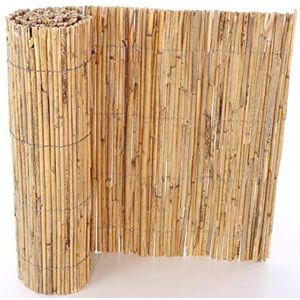 bambus-discount.com Knutselmat riet 60 x 100 cm - kleine en goedkope rietmat voor decorateurs en kleuterscholen om te knutselen