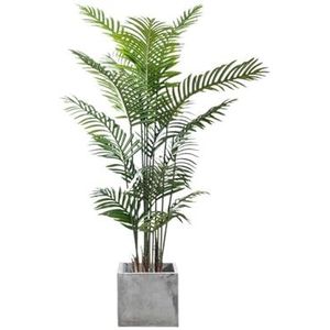 Nep Boom Grote weelderige kunstmatige boom met pot hoge nepbloem ingemaakte indoor groene planten ornamenten nepplanten Levensecht (Color : B, Size : 160cm)