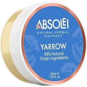 Absolei Aambeienzalf, Natuurlijke Witte Duizendblad Zalf voor Verbranding, Jeuk en Ongemak, 40 ml