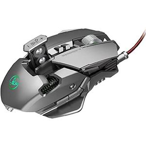 Bedrade Gaming Muizen 6400 DPI Programmeerbare Cool Lichtgevoelige Elektronica Accessoires voor PC Computer Gaming CF LOL Bedrade Muis voor Laptop/220