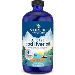 Nordic Naturals Arctic Cod Liver Oil Liquid Orange 16 fl.oz