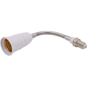 360℃ Elleboog E14 naar E27 Verlengde Lamphouder LED Lampvoet Lampkopfitting 195mm 295mm 395m 495mm 595mm(195mm Length)