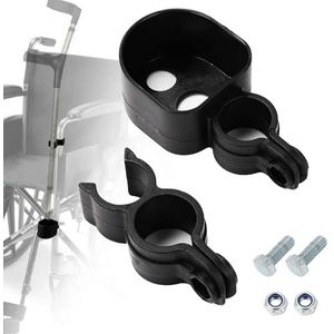 mumisuto - Stokhouder voor Rollators - Universeel Accessoire - 2 Stuks