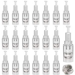 20 stuks microneedling naalden 36 pins vervanging derma pen microneedling naaldpatronen micro nano-naalden cartridges reserveonderdelen dermapen microneedling apparaat reservenaalden naald patroon