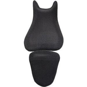 Motorfiets Ademende Zitkussenhoes Beschermer Bescherming Zonnebrand Mesh Pad Bescherming Voor Kawasaki Voor Ninja 1000SX 1000 SX Zadelzitting