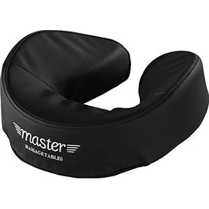 Master Massage Universele Ultra Pluche Gezicht Kussen voor Tafel, Zwart