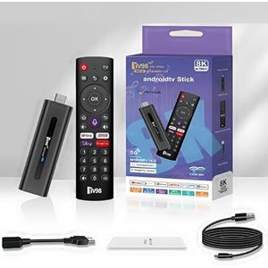 Android 14.0 TV Box,2025 Smart TV STICK box, Streaming Stick 8K,RAM 2GB ROM 16GB Dual WiFi 2.4G/5.8G 10K HDR HD Streaming Media Player