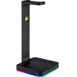 Corsair ST100 RGB Premium Headset Stand met 7.1 Surround Sound - 3,5 mm en 2xUSB 3.0