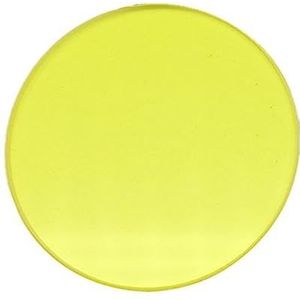 Microscoop Accessoires Microscoop Optische Kleur Filter-Diameter 32mm Transparant Groen Blauw Geel Frosted Wit Geel Optisch Glas voor Biologische Microscoop Duurzaamheid En Betrouwbare Prestaties (Si