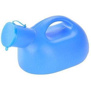 Urinoir - Blauw - 2000ml Draagbare Outdoor Urine Fles met Deksel