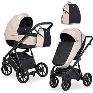 Brano Pro by SaintBaby Sand 05 2-in-1 kinderwagenset tot 22 kg Isofix en babyzitje optioneel