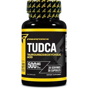 Primaforce TUDCA (tauroursodeoxycholzuur), 30 porties, 500 mg tudca per portie, premium kwaliteit