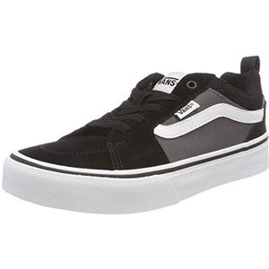 Vans Unisex Filmore sneakers voor kinderen, Suède Canvas Black Pewter, 33 EU