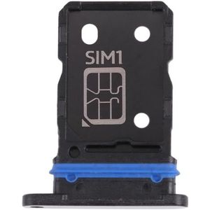 ZZjingli For vivo X70 V2133A V2104 SIM Card Tray + SIM Card Tray(Black)