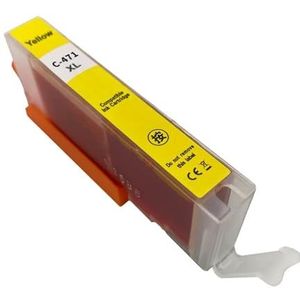 PGI470 CLI471 PGI-470 CLI-471 Inktcartridge for C-anon 470XL 471XL MG5740 MG6840 MG7740 TS5040 TS6040 TS8040 TS9040(471 Y 1PC)