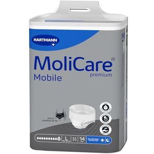 MoliCare - Premium Mobile - Absorberende Broekjes - Wit - 8 Drops