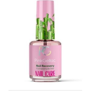 Pink Gellac Nail Recovery - Nagelbehandeling voor Gezonde, Glanzende Nagels - Nagelversterker met Bamboe-Extract tegen Breken en Splijten - Bevordert Natuurlijke Nagelgroei - 15ml