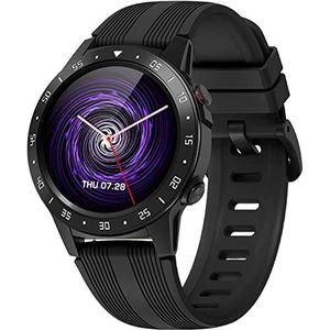 Smartwatches Smartwatch voor mannen simkaart oproep IP67 sport en fitness Android iOS-versie Smartwatch elektronica (kleur: zwart1, maat: 1)