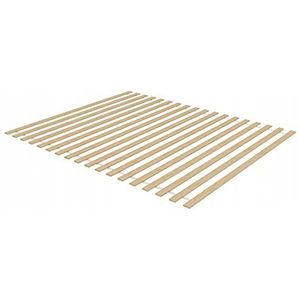 BDW Holztech Lattenbodem, 300 kg, hoogwaardige extra sterke lattenbodem van lokale bossen, 160 x 200 cm, onbehandeld, voor een gezonde slaap