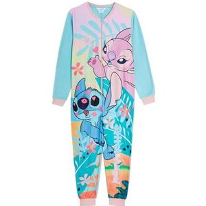 Disney - Stitch and Angel - Onesie - Blauw - Fleece Pyjama