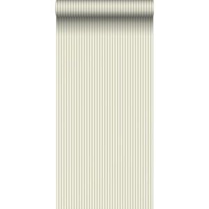 behang strepen groen 50 x 900 cm - van Sanders & Sanders