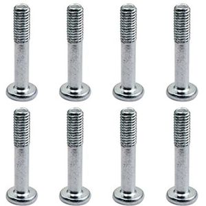 PLCPDM 8Pcs PC Computer Case Koelventilator Schroeven Zelftappende Schroef Fan Mount Schroeven Lange Korte Schroeven Vervanging 2cm/3cm