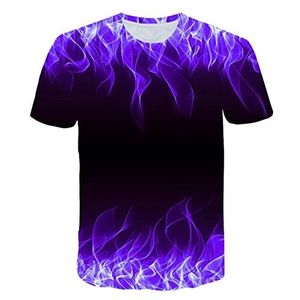 CHANYI Mannen 3D T-shirt 3D Anime Kleurrijke Multi-Color Verscheidenheid Tops Mode Streetwear Elegante T-Shirt Mannen Zomer 3D T-Shirt Casual Korte Mouw 3XL