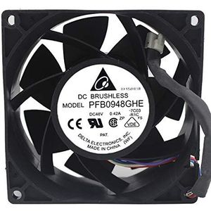 PFB0948GHE DC48V 0.42A 92 * 92 * 38mm with temperature control powerful fan